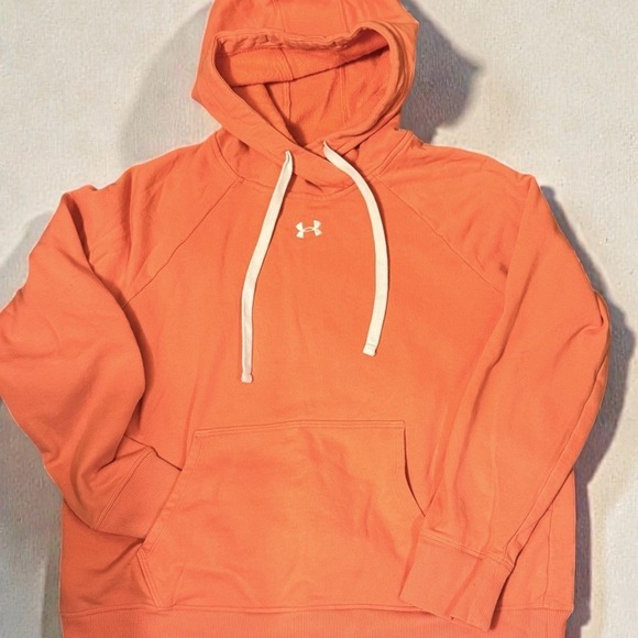 Under Armour Tops - Under Armour Woman's Coral Hoodie Kangaroo Pocket Loose Fit